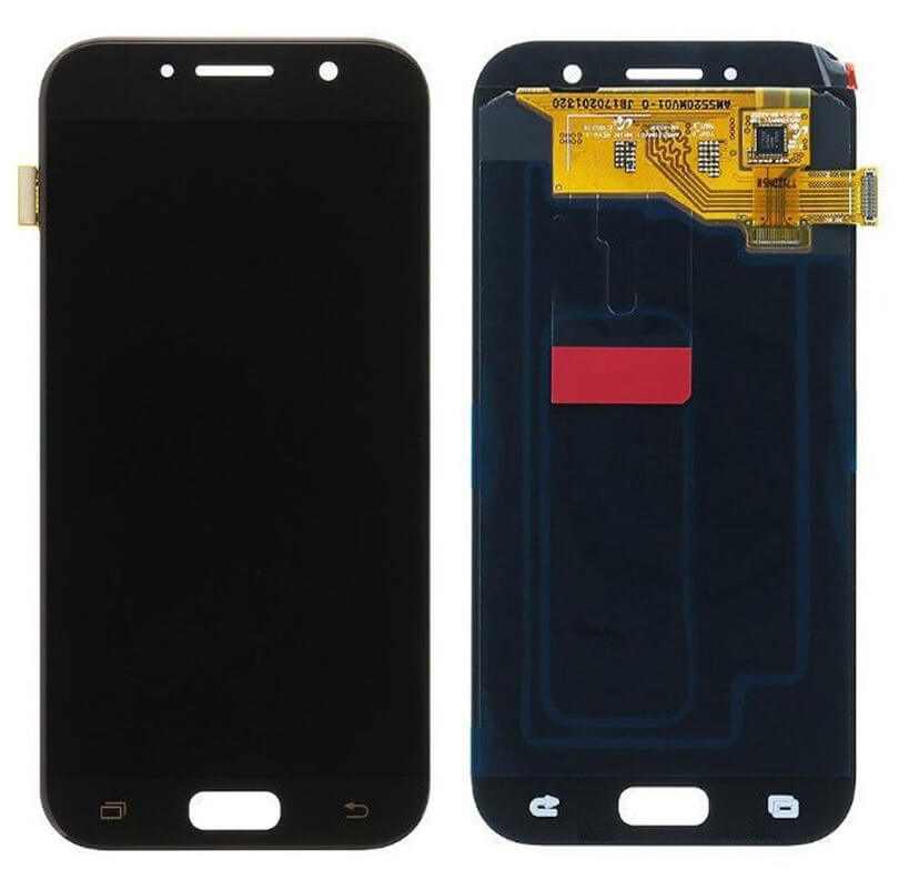 Samsung Galaxy A5 2017 Display and Touch Screen Combo Replacement Price in India Chennai SM-A520F Black