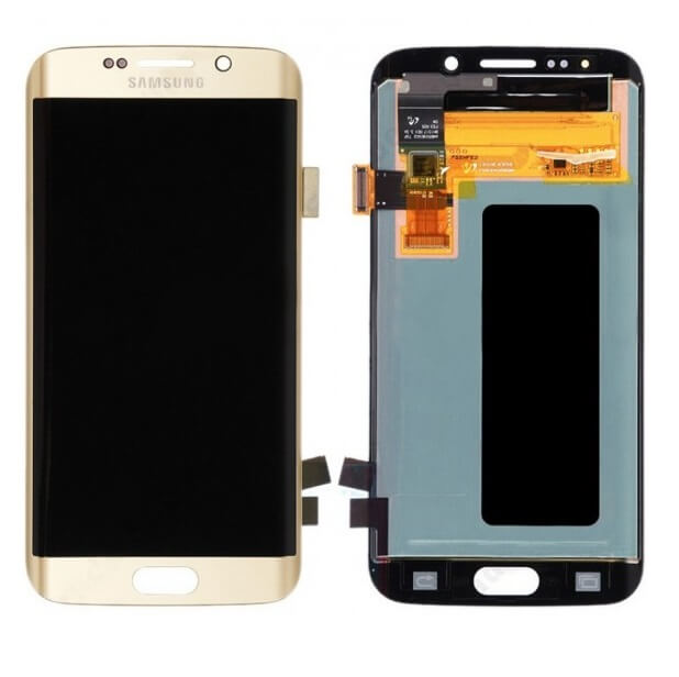 Samsung Galaxy S6 Edge Display and Touch Screen Combo Replacement Price in India Chennai SM-G925I Gold