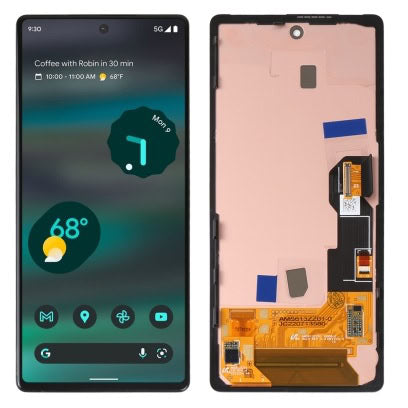Original Google Pixel 6a Display and Touch Screen Combo Replacement Price in India Chennai With Frame