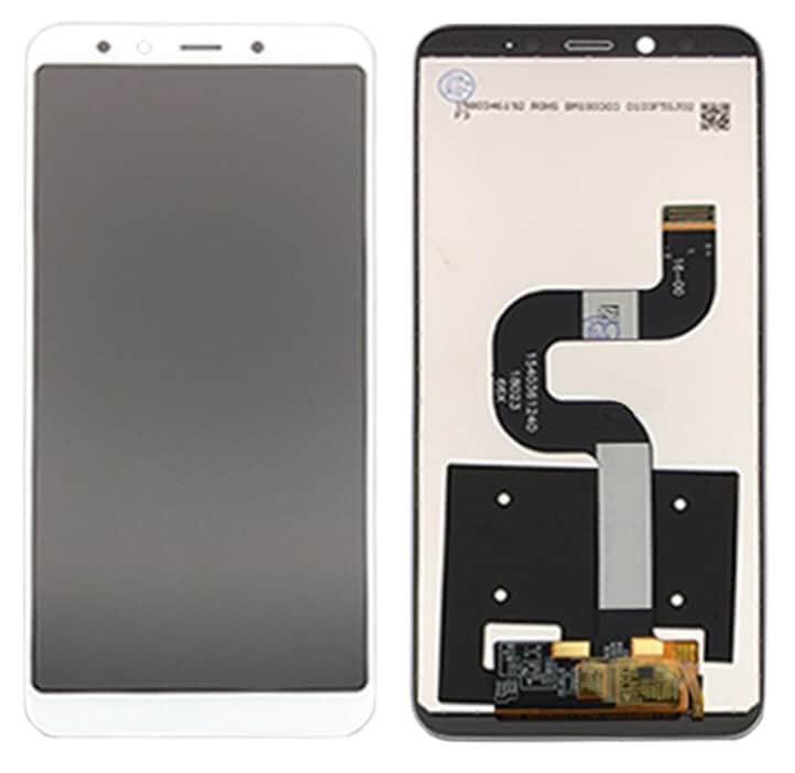 Mi A2 Display and Touch Screen Combo Replacement Price in India Chennai White