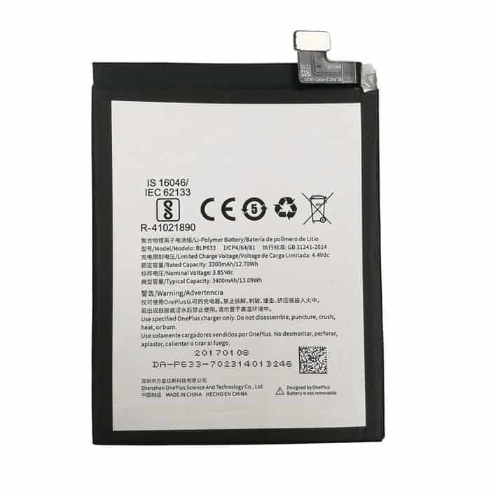 OnePlus 3T Battery Replacement price in India Chennai BLP633