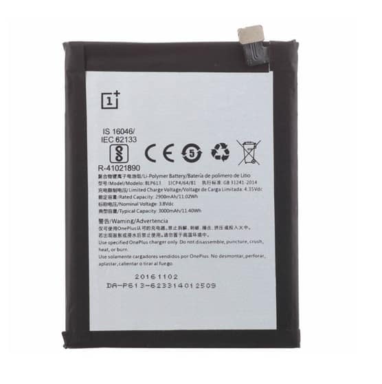 OnePlus 3 Battery Replacement price in India Chennai BLP613