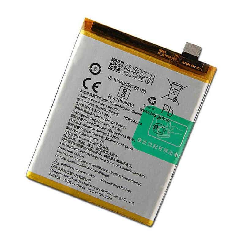 OnePlus 6T Battery Replacement price in India Chennai BLP685