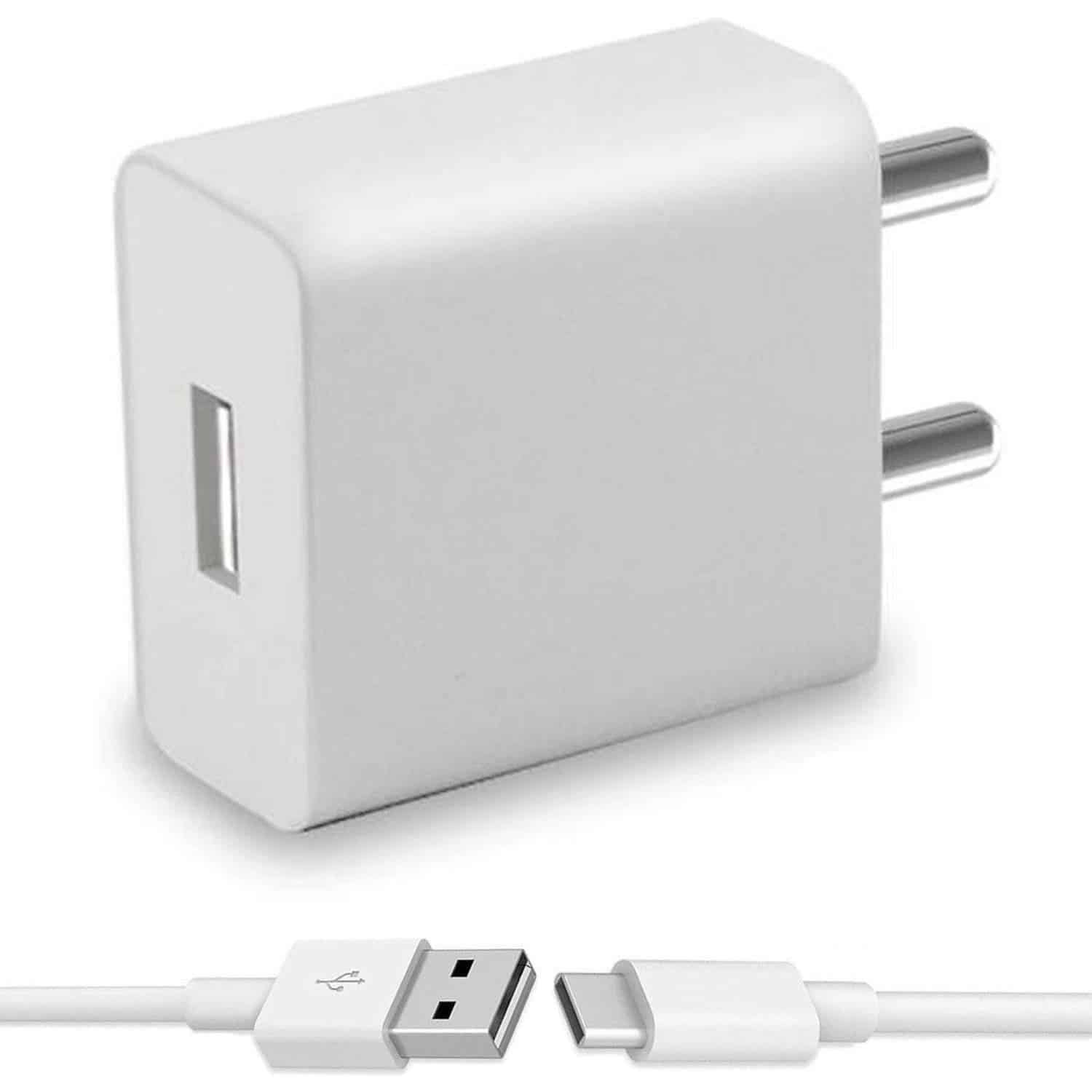 Oppo A52 Charger Power Adapter and USB Data Cable Price in India