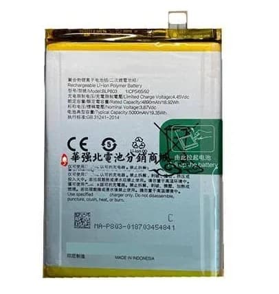 Oppo A53 Battery Repalacement Price in India Chennai