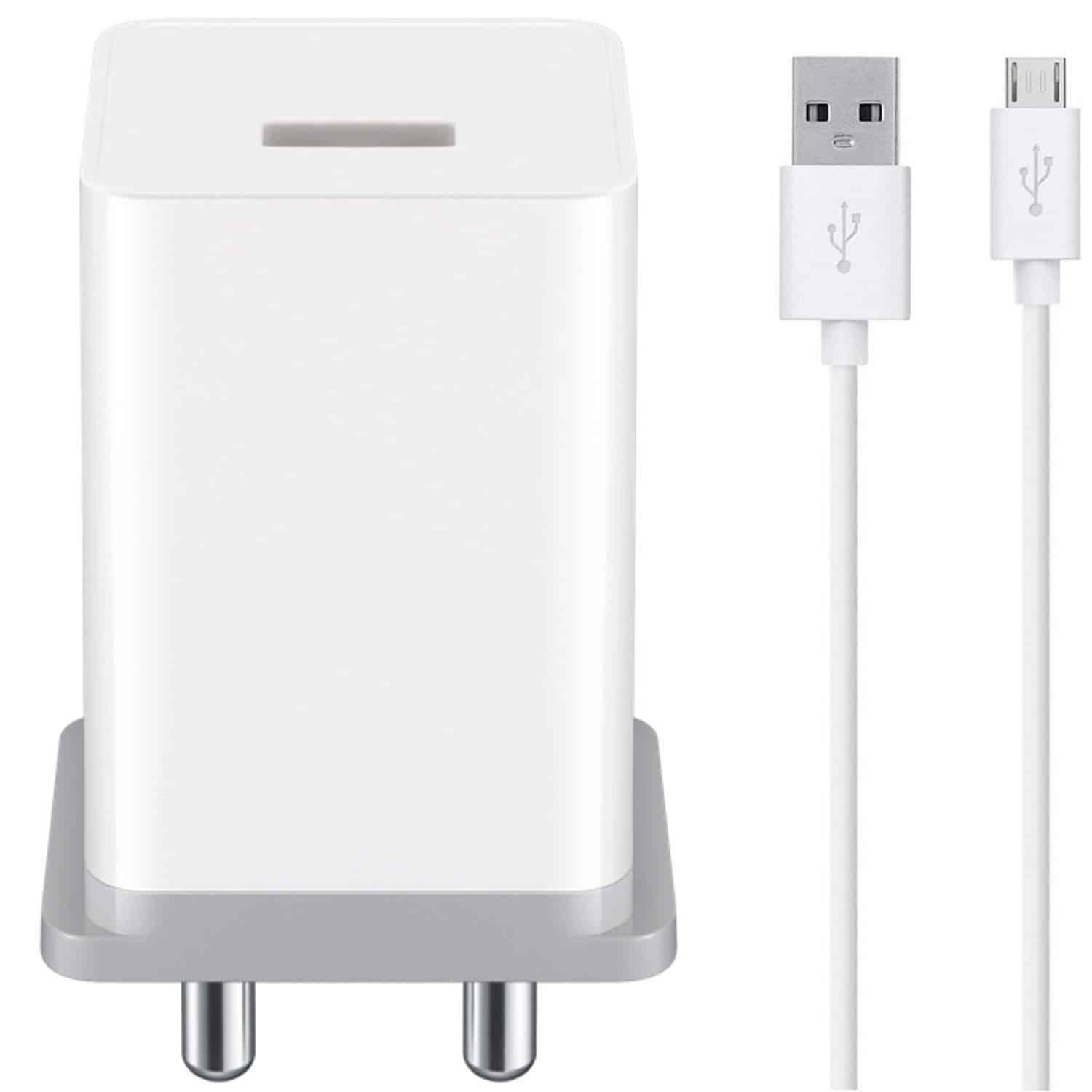 Oppo A83 Charger Power Adapter and USB Data Cable Price in India