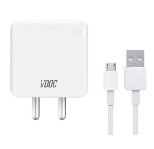 Oppo F11 Charger Power Adapter and USB Data Cable Price in India