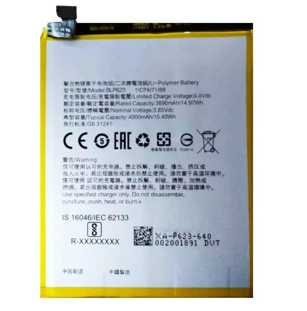 Oppo F3 Plus Battery Repalacement Price in India Chennai
