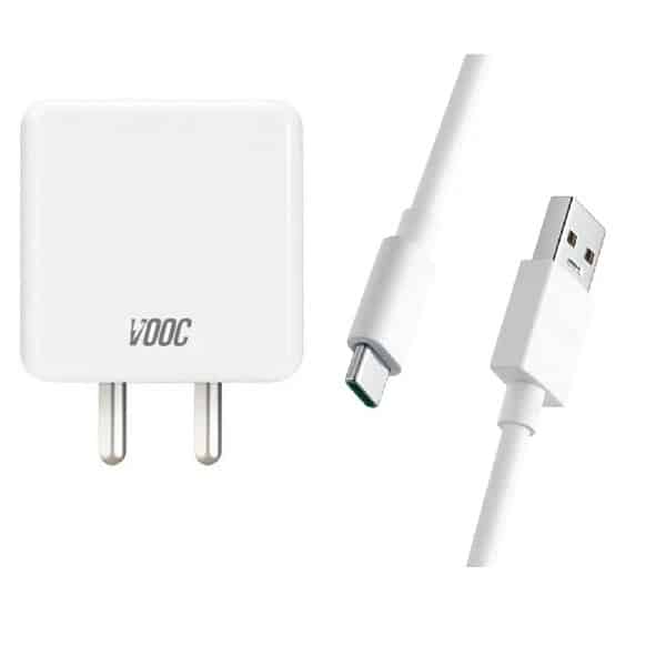 Oppo Reno3 Pro Charger Power Adapter and USB Data Cable Price in India
