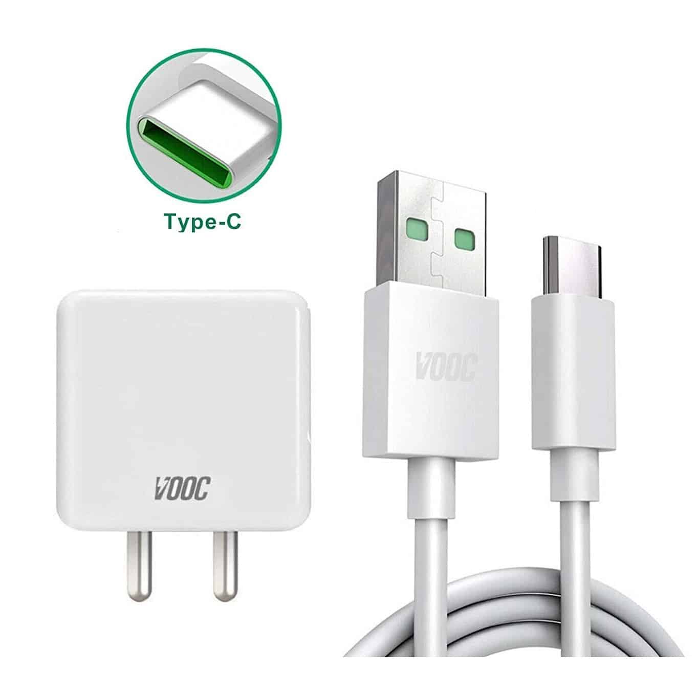 Oppo Reno5 Pro Charger Power Adapter and USB Data Cable Price in India