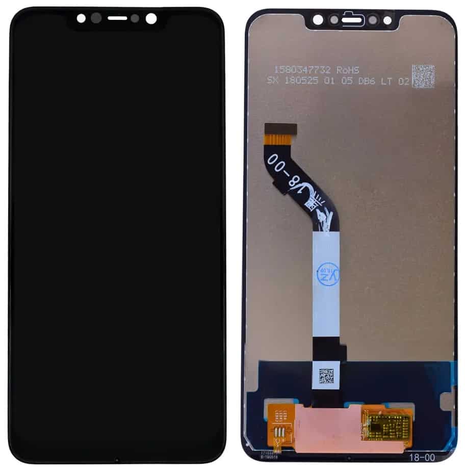 Poco F1 Display and Touch Screen Combo Replacement Price in India Chennai
