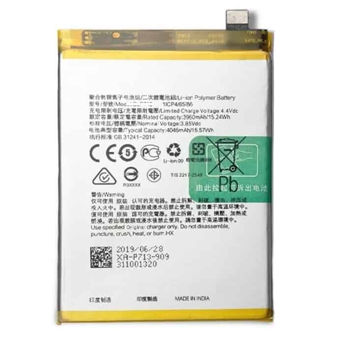 Realme 7 Pro battery replacement price in india chennai