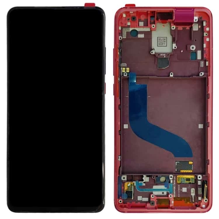 Redmi K20 Pro Display and Touch Screen Combo Replacement Price in India Chennai Red