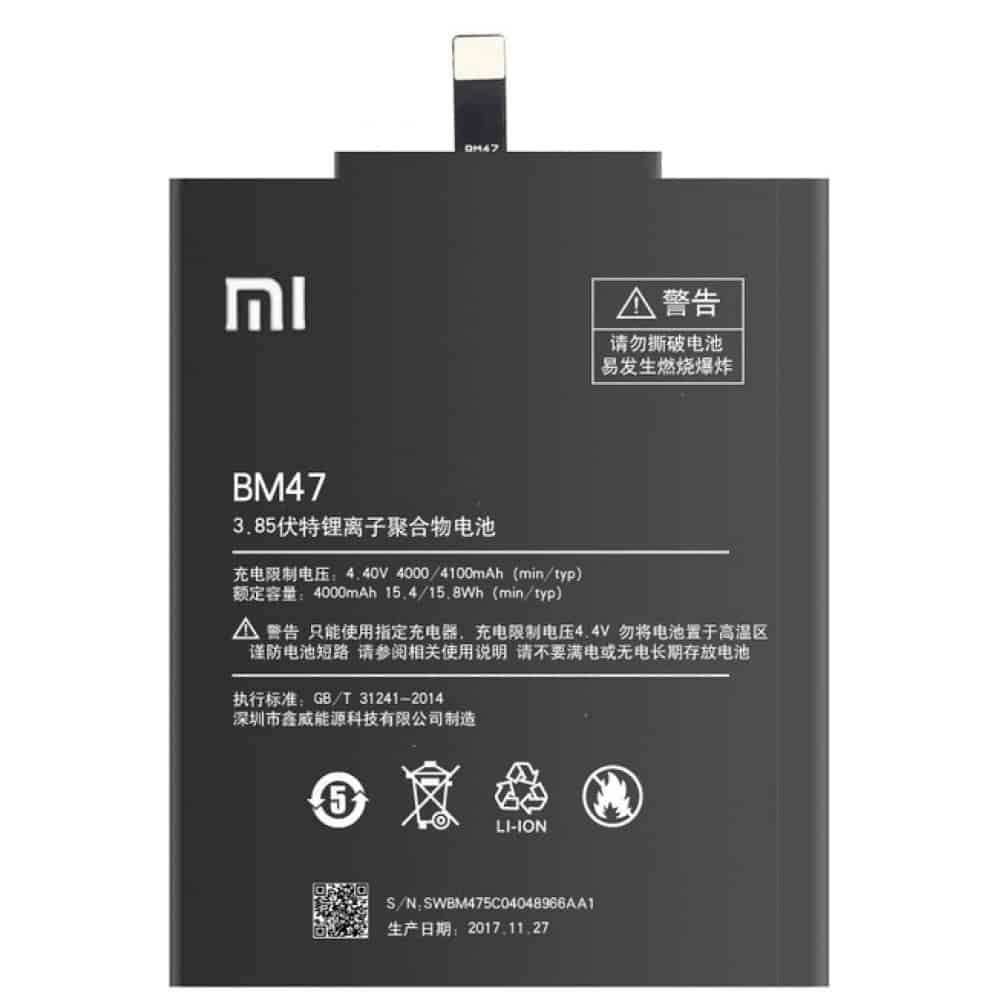 Redmi 4 Battery Repalacement Price in India Chennai