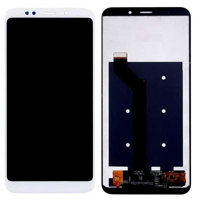 Redmi 5 Display and Touch Screen Combo Replacement Price in India Chennai White