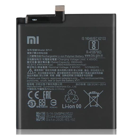 Redmi K20 Pro Battery Repalacement Price in India Chennai