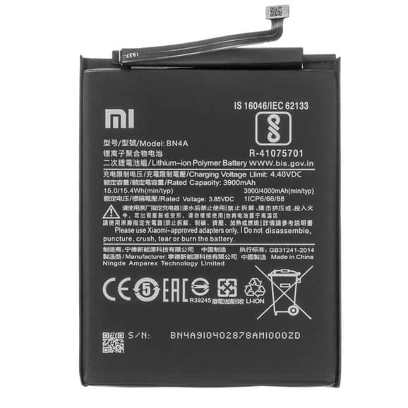 Redmi Note 7 Pro Battery Repalacement Price in India Chennai