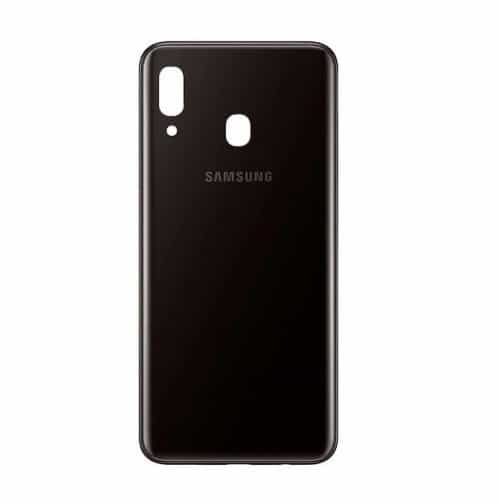 Original Samsung Galaxy A20 Back Panel | Battery Cover Replacement Price in India Chennai Black