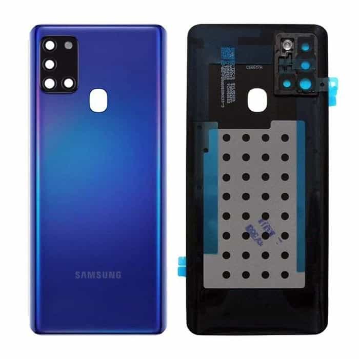 Original Samsung Galaxy A21s Back Panel | Battery Cover Replacement Price in India Chennai Blue