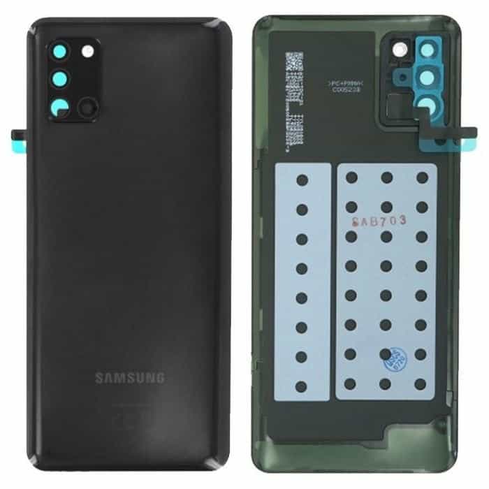 Original Samsung Galaxy A31 Back Panel | Battery Cover Replacement Price in India Chennai Black