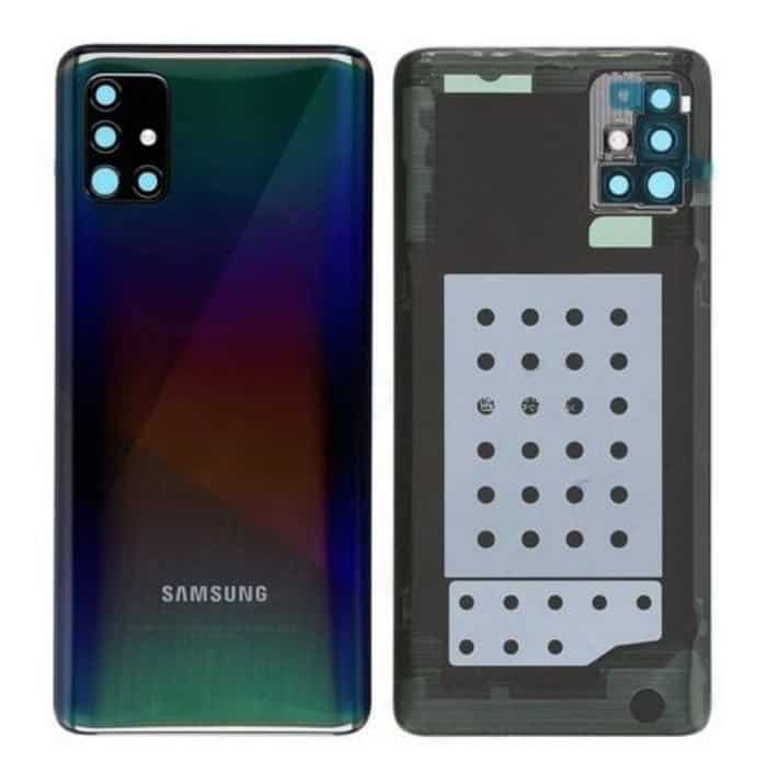Original Samsung Galaxy A51 Back Panel | Battery Cover Replacement Price in India Chennai Black