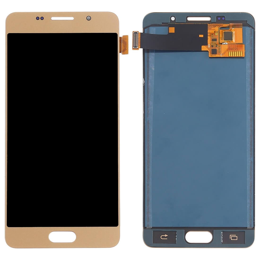 Samsung Galaxy A5 2016 Display and Touch Screen Combo Replacement Price in India Chennai SM-A510F Gold