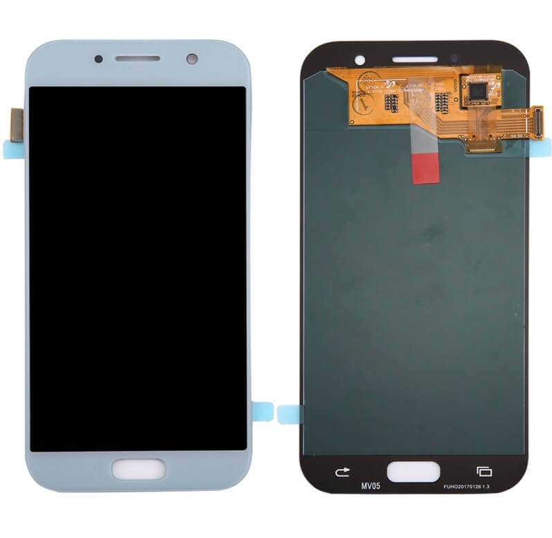 Samsung Galaxy A5 2017 Display and Touch Screen Combo Replacement Price in India Chennai SM-A520F Blue