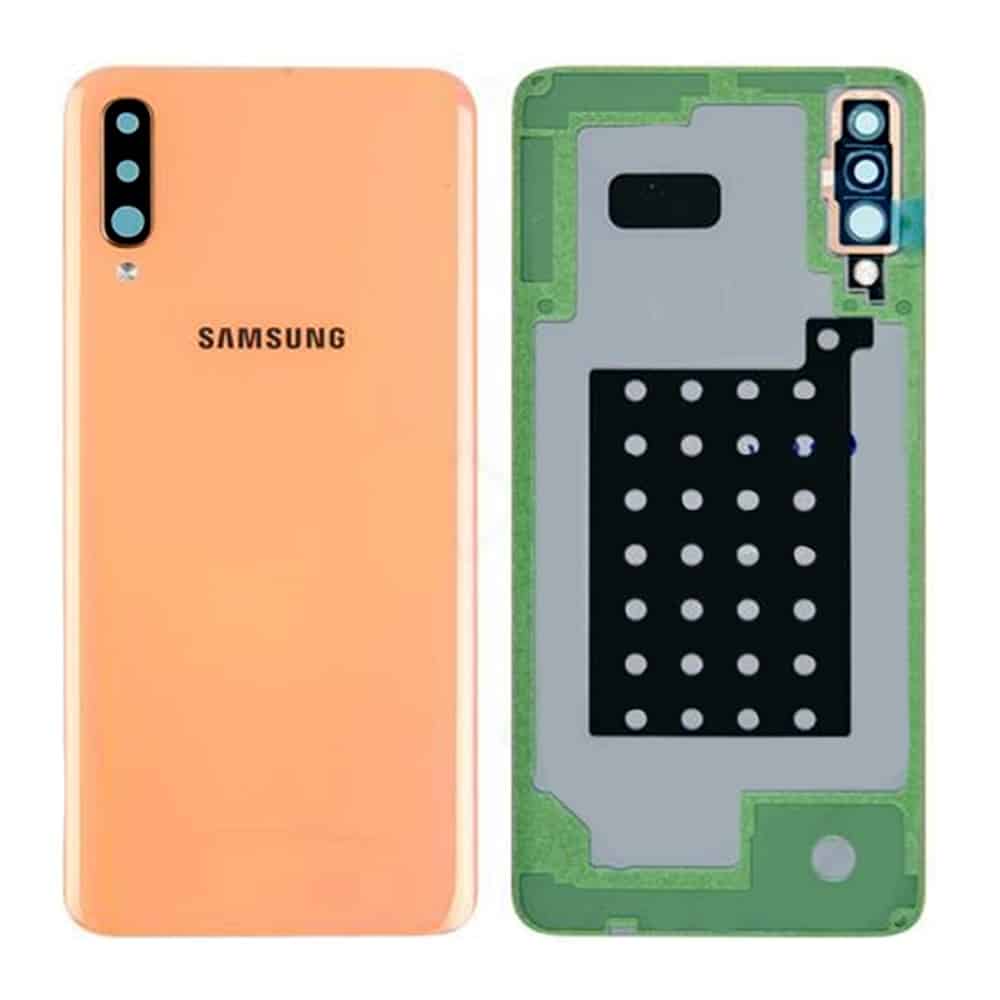 Original Samsung Galaxy A70 Back Panel | Battery Cover Replacement Price in India Chennai Coral