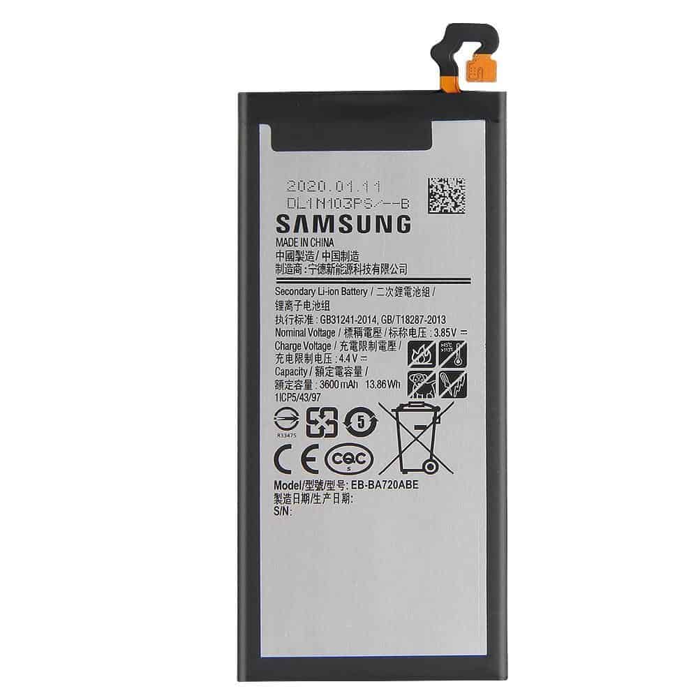 Samsung Galaxy A7 2017 Battery Replacement price in India Chennai - EB-BA720ABE