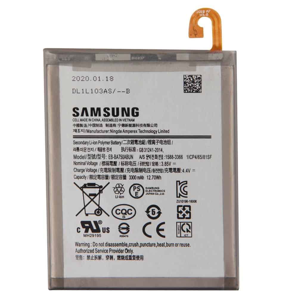 Samsung Galaxy A7 2018 Battery Replacement price in India Chennai - EB-BA750ABU