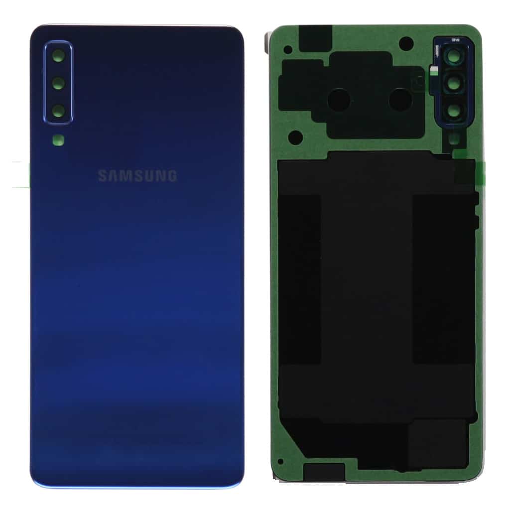 Original Samsung Galaxy A7 2018 Back Panel | Battery Cover Replacement Price in India Chennai Blue