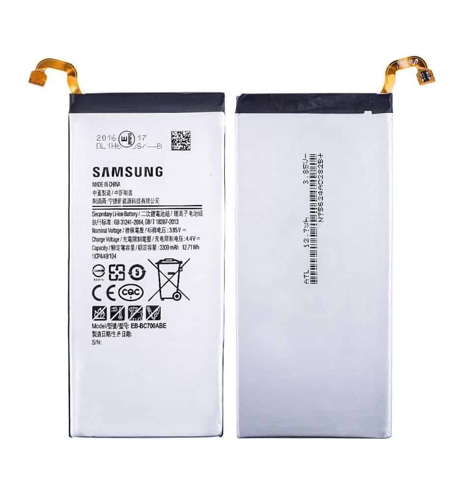 Samsung Galaxy C7 Pro Battery Replacement price in India Chennai - EB-BC701ABE