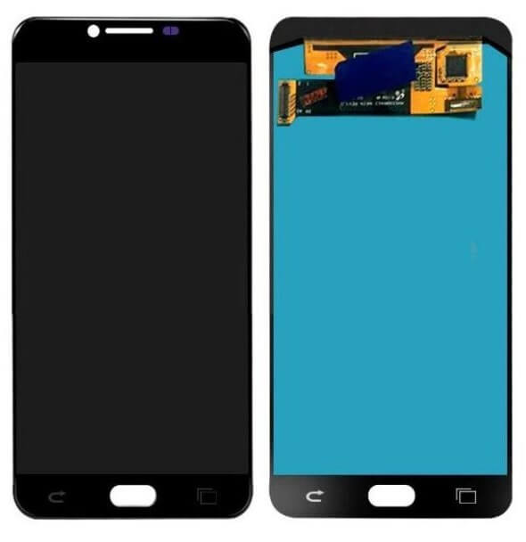 Samsung Galaxy C9 Pro Display and Touch Screen Combo Replacement Price in India Chennai SM-C900F Black
