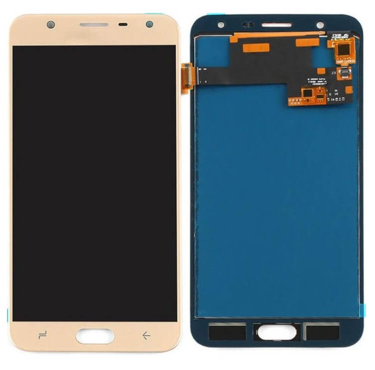 Samsung Galaxy J7 Duo Display and Touch Screen Combo Replacement Price in India Chennai SM-J720F Gold