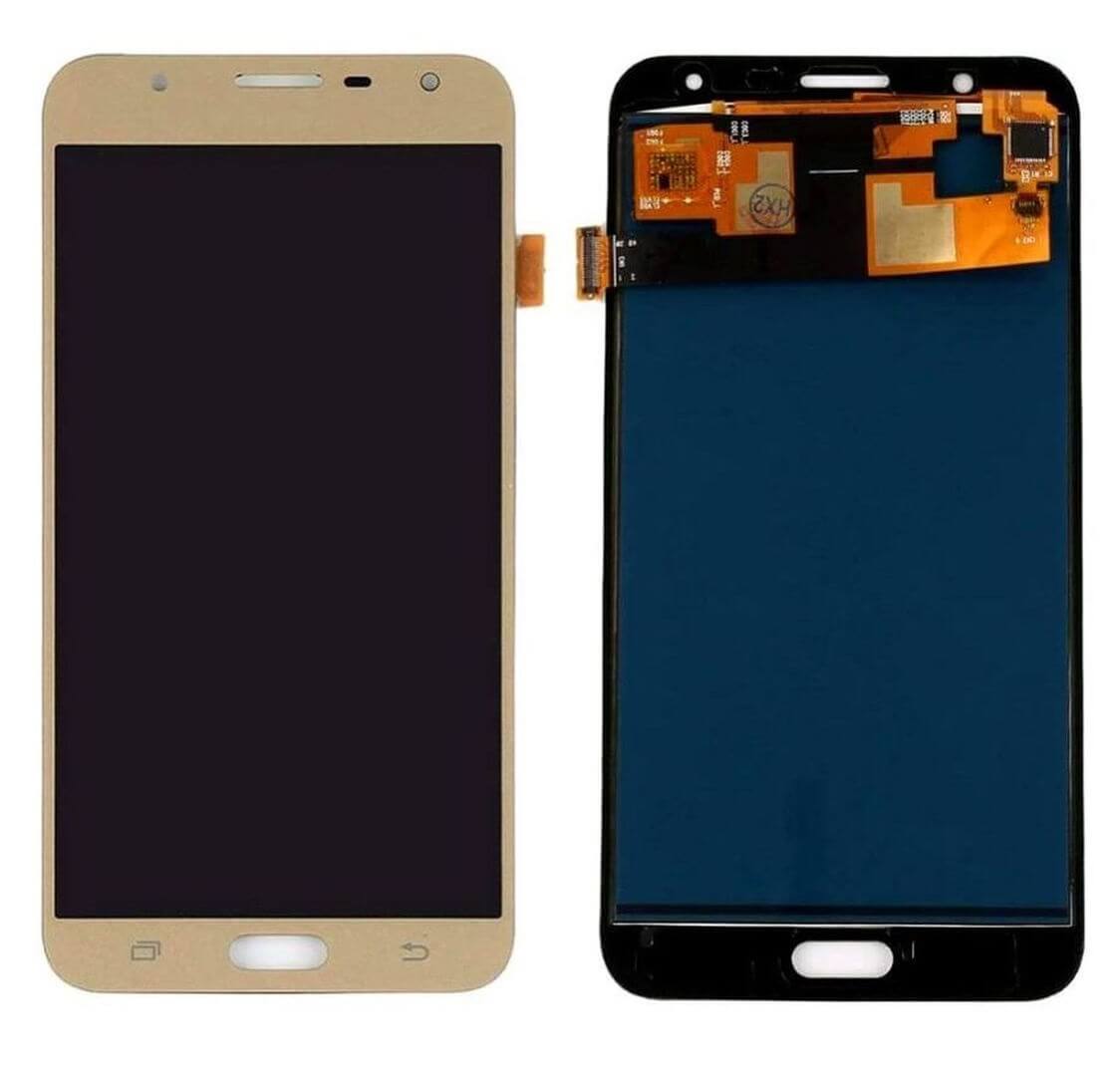 Samsung Galaxy J7 Nxt Display and Touch Screen Combo Replacement Price in India Chennai SM-J701F Gold