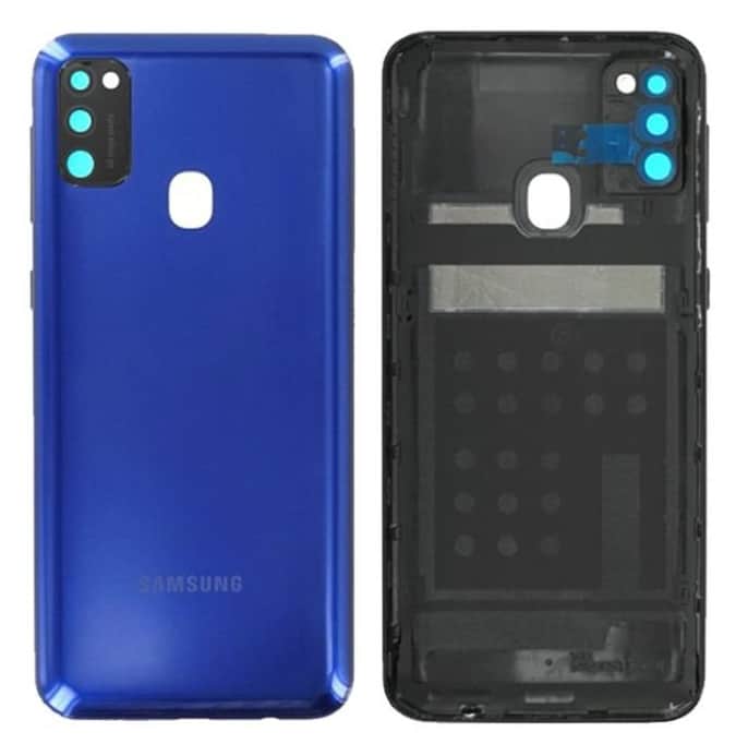 Original Samsung Galaxy M21 Back Panel | Battery Cover Replacement Price in India Chennai Blue