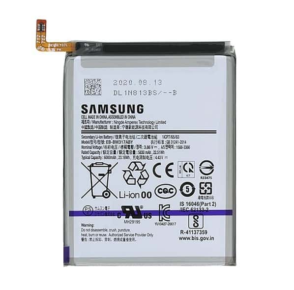 Samsung Galaxy M31 Battery Replacement price in India Chennai - EB-BM317ABY