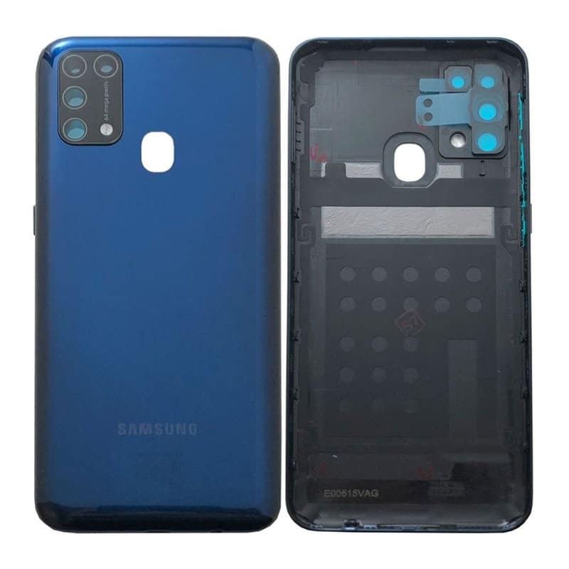 Original Samsung Galaxy M31 Back Panel | Battery Cover Replacement Price in India Chennai Blue