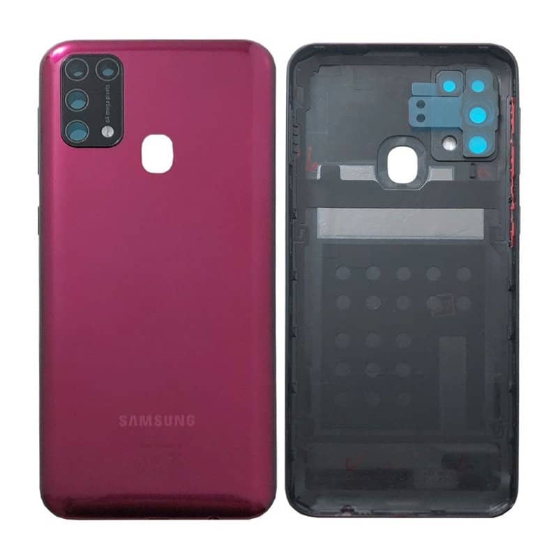 Original Samsung Galaxy M31 Back Panel | Battery Cover Replacement Price in India Chennai Red