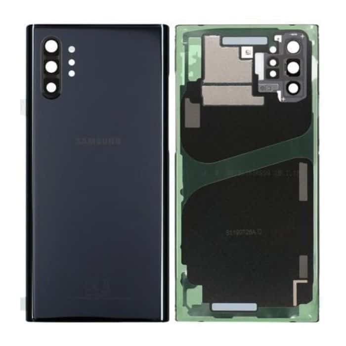 Original Samsung Galaxy Note 10 Plus Back Panel | Battery Cover Replacement Price in India Chennai Black