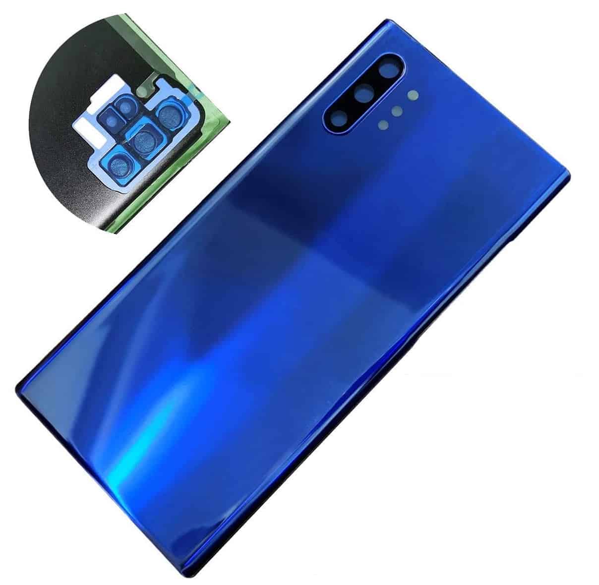 Original Samsung Galaxy Note 10 Plus Back Panel | Battery Cover Replacement Price in India Chennai Blue