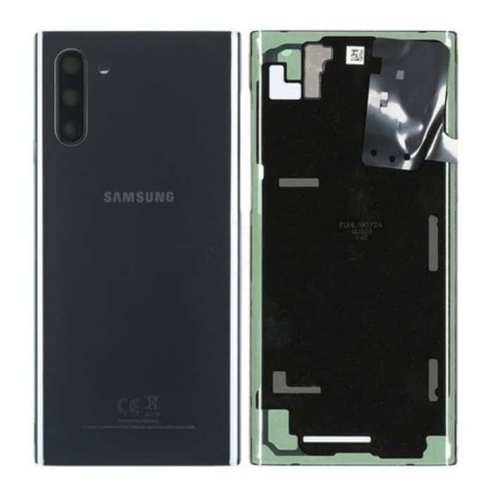 Original Samsung Galaxy Note 10 Back Panel | Battery Cover Replacement Price in India Chennai Black