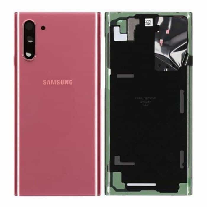 Original Samsung Galaxy Note 10 Back Panel | Battery Cover Replacement Price in India Chennai Pink