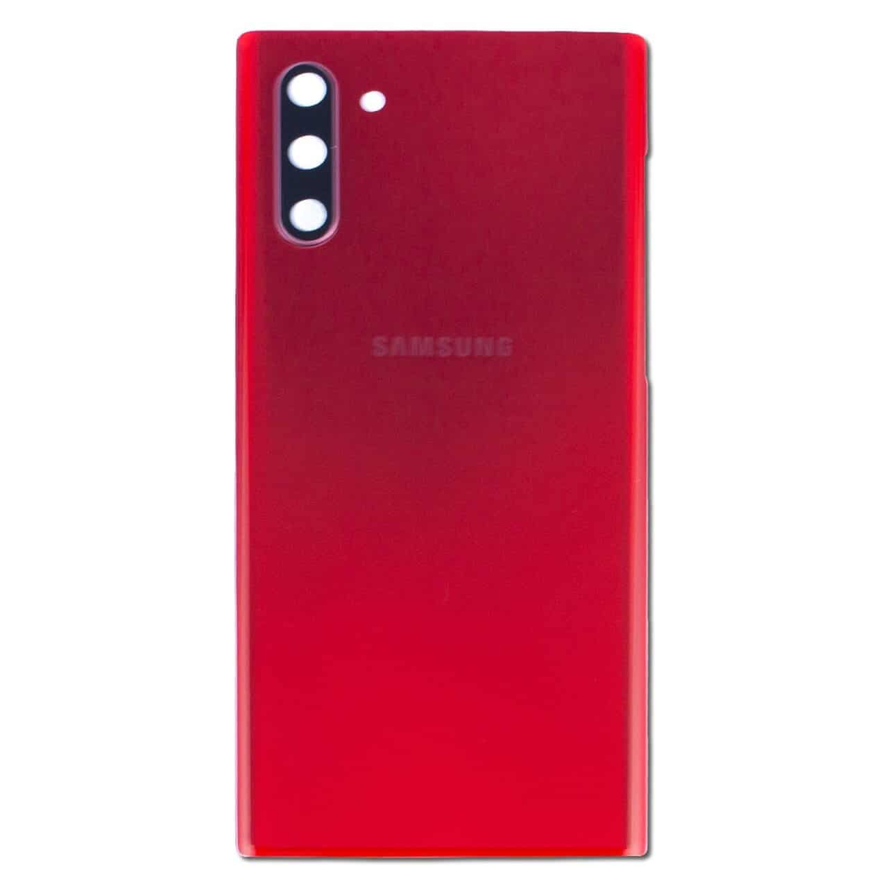 Original Samsung Galaxy Note 10 Back Panel | Battery Cover Replacement Price in India Chennai Red