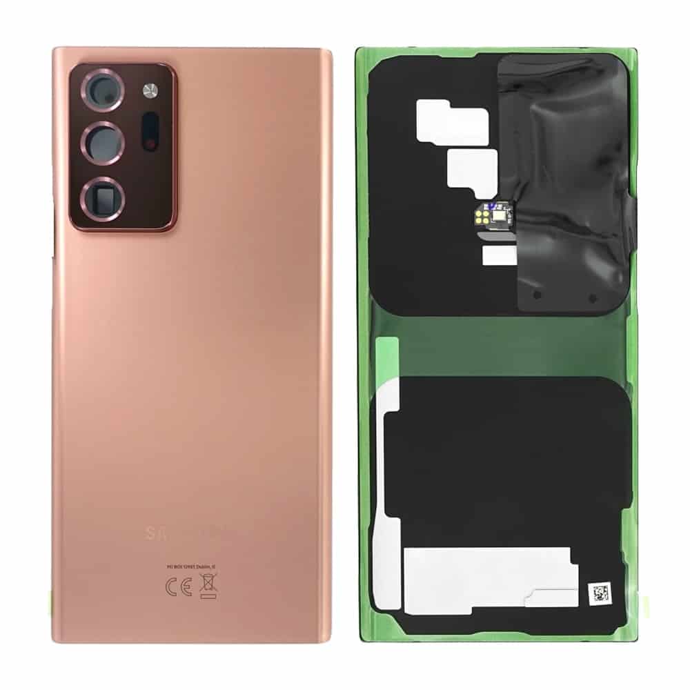 Original Samsung Galaxy Note 20 Ultra 5G Back Panel | Battery Cover Replacement Price in India Chennai Mystic Bronze