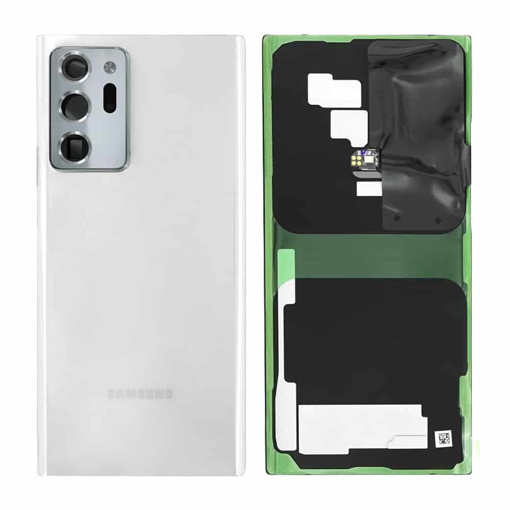 Original Samsung Galaxy Note 20 Ultra 5G Back Panel | Battery Cover Replacement Price in India Chennai Mystic White