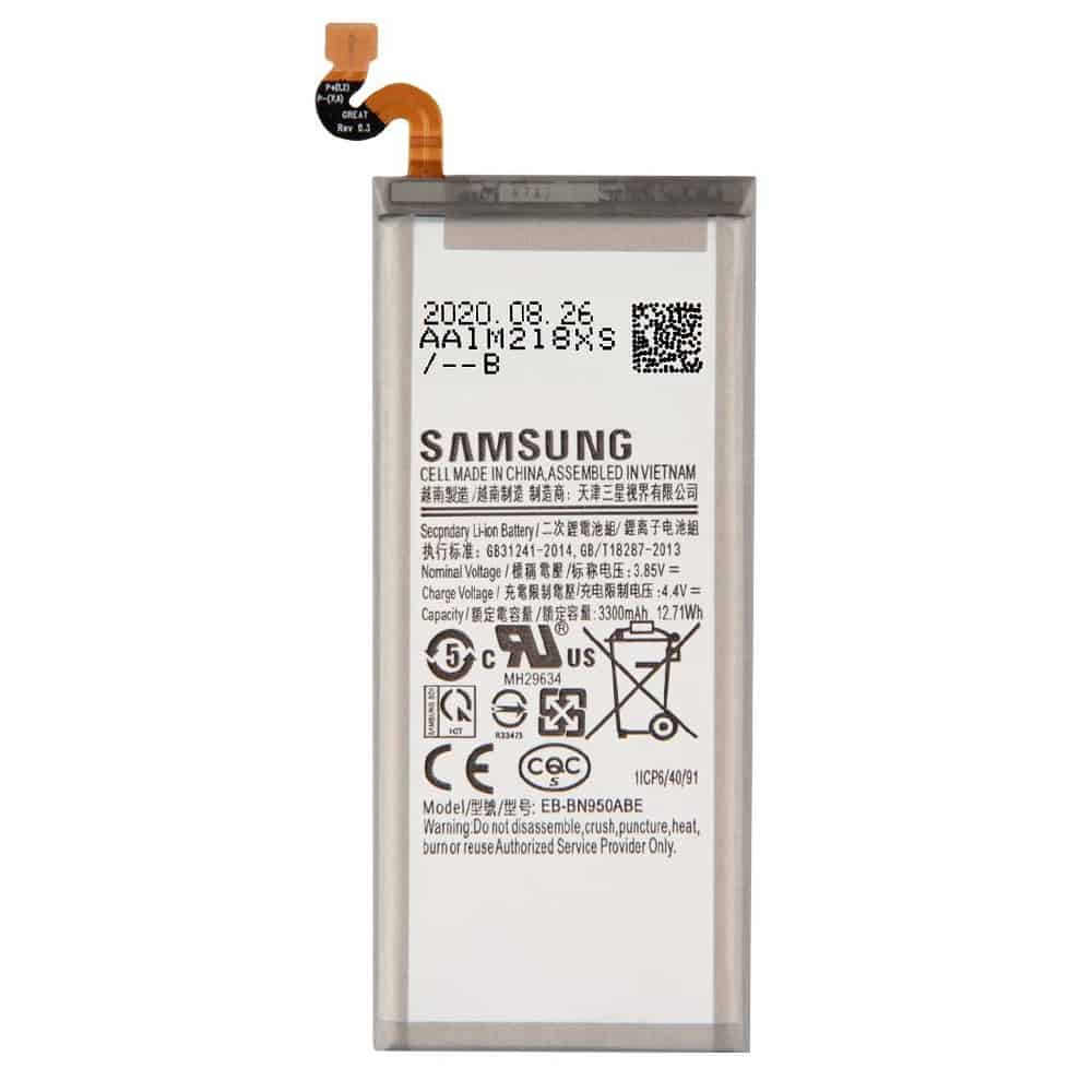 Samsung Galaxy Note 8 Battery Replacement price in India Chennai - EB-BN950ABE