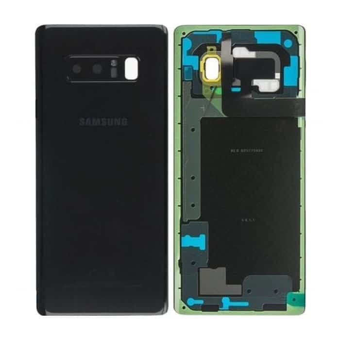 Original Samsung Galaxy Note 8 Back Panel | Battery Cover Replacement Price in India Chennai Midnight Black