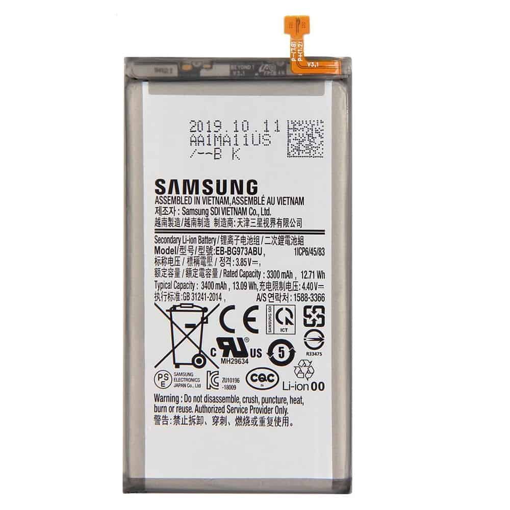 Samsung Galaxy S10 Battery Replacement price in India Chennai - EB-BG973ABU
