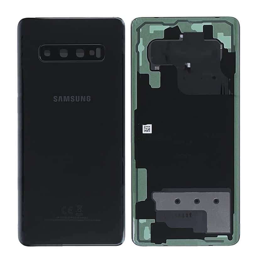 Original Samsung Galaxy S10 Plus Back Panel | Battery Cover Replacement Price in India Chennai Prism Black